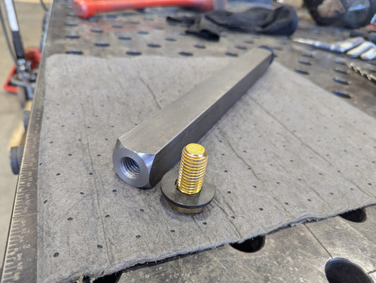 ASV RT135 Track Bogie Wheel Axle Repair