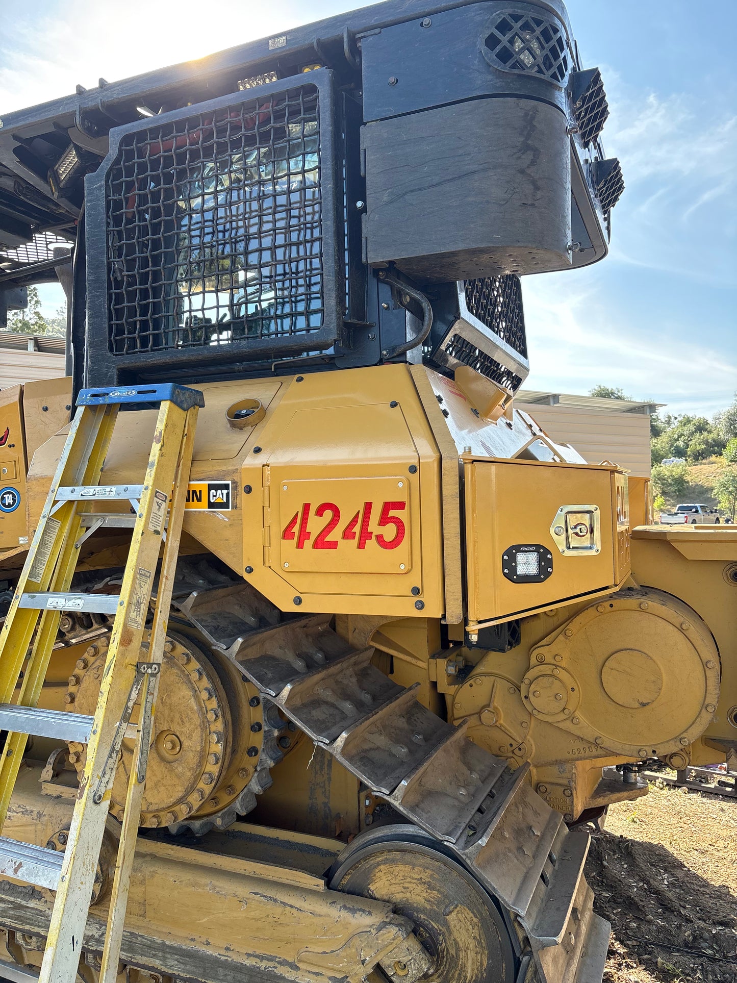 CalFire D5 Dozer Battery Access Panel