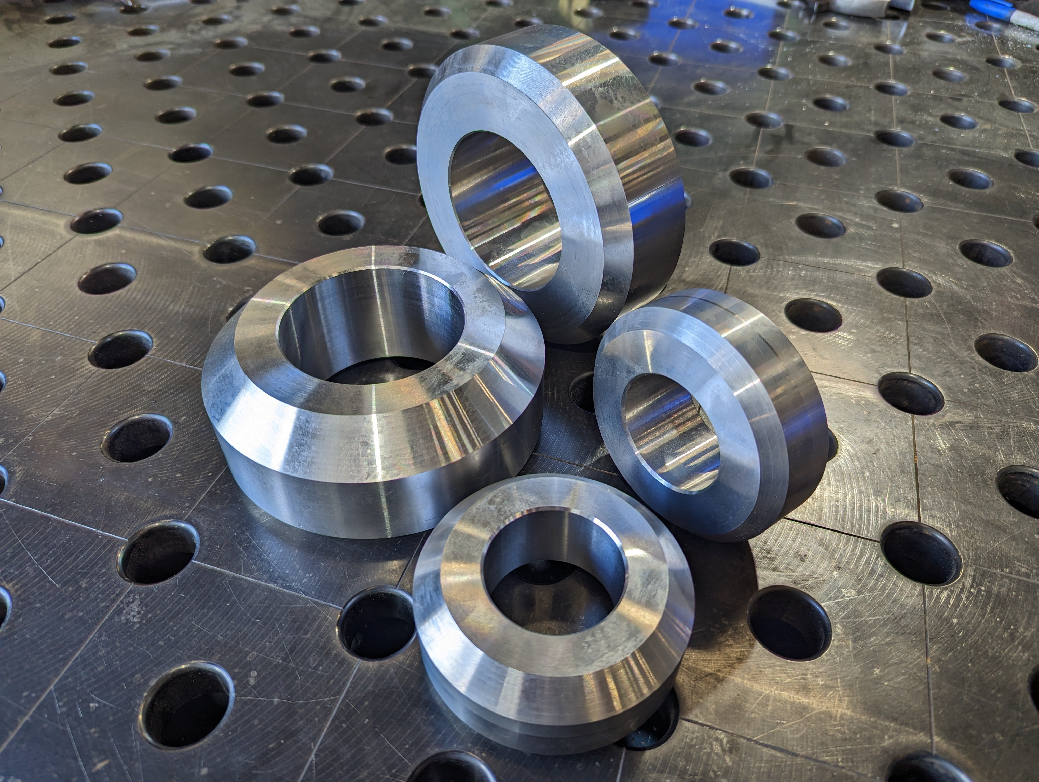 Dom Dom Weld-On DOM Builder Bushings (2.00 OD X .250 Wall Outer Sleeve X 3.00 Rubber Bushing Dom Dom Weld-On DOM Builder Bushings (2.00 OD X .250 Wall Outer Sleeve X 3.00 Rubber Bushing