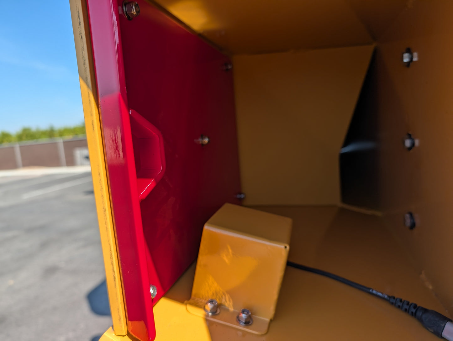 CalFire Dozer Pass-Through Storage Box
