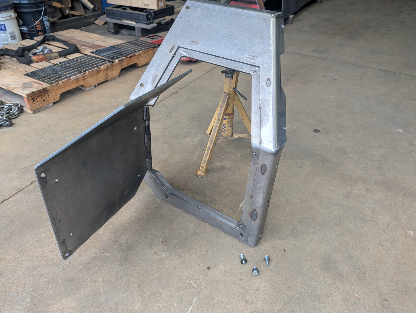 CalFire D5 Dozer Battery Access Panel
