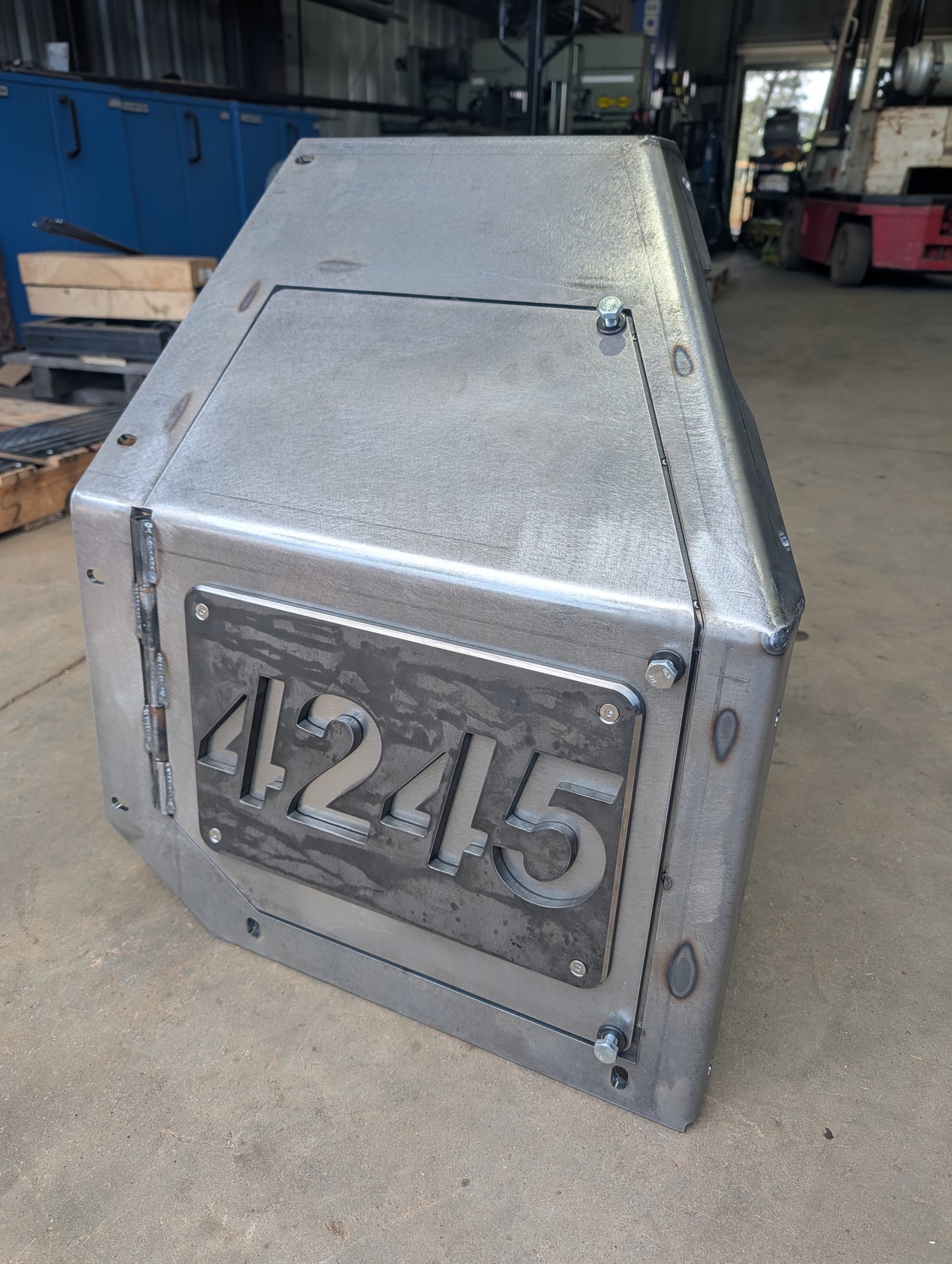 CalFire D5 Dozer Battery Access Panel