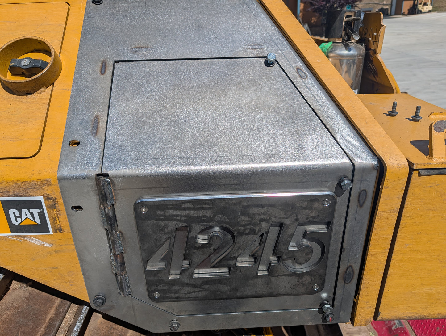 CalFire D5 Dozer Battery Access Panel
