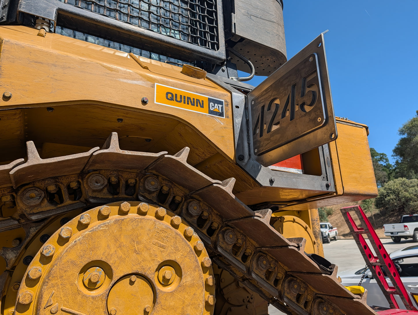 CalFire D5 Dozer Battery Access Panel
