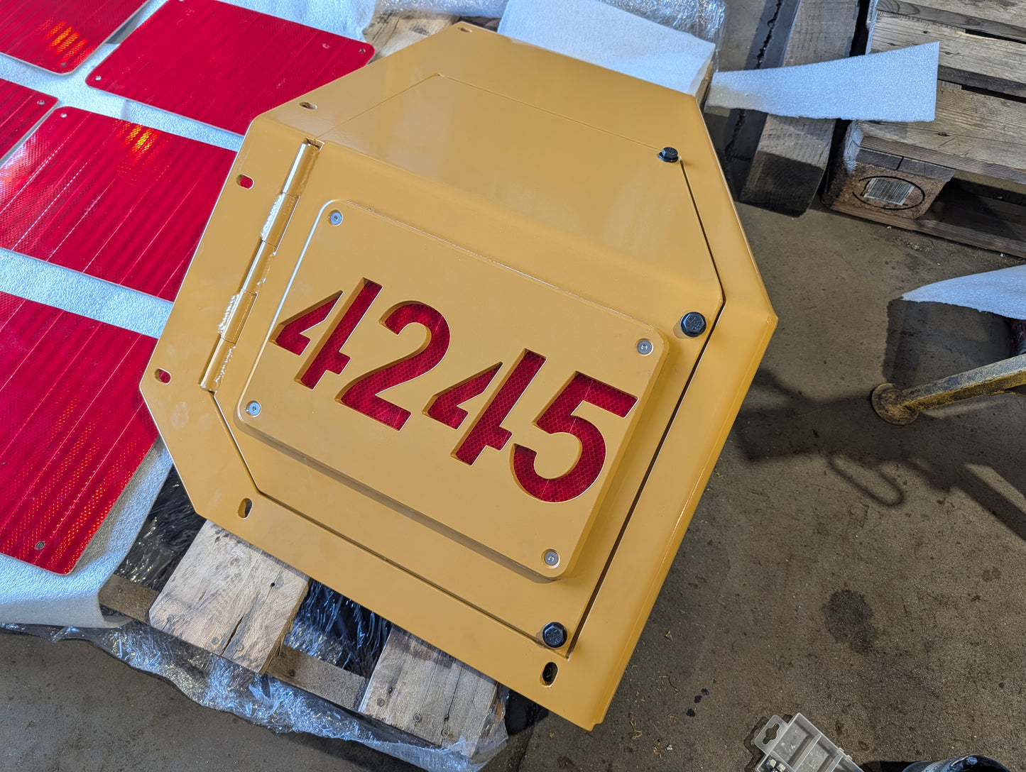CalFire D5 Dozer Battery Access Panel