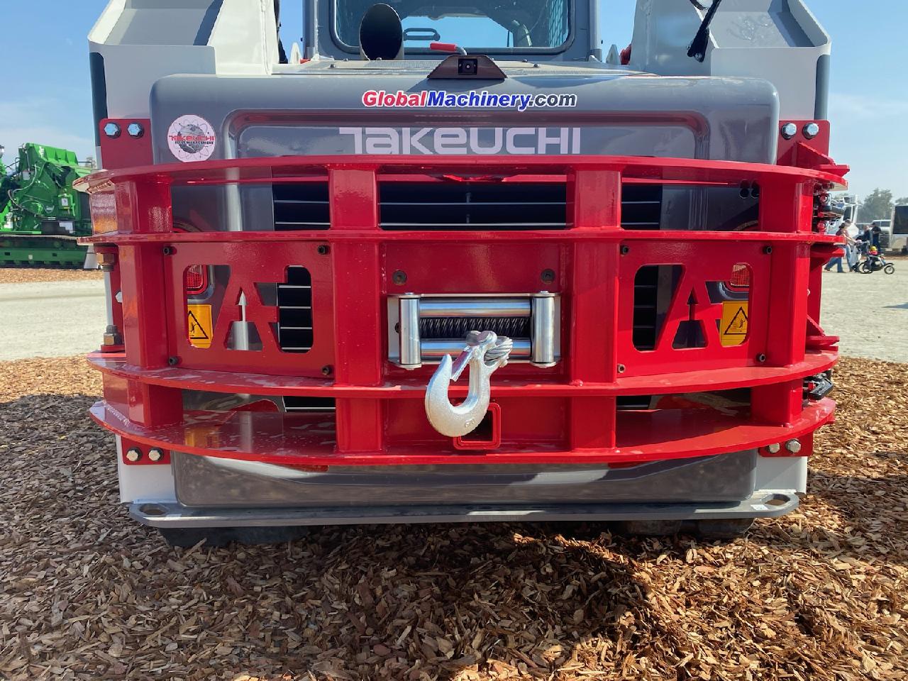 Takeuchi TL12R2 Rear Guard and Winch Mount